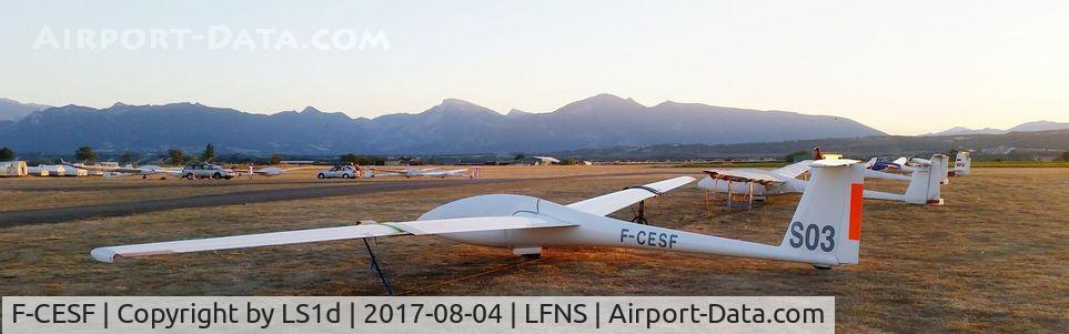 F-CESF, Rolladen-Schneider LS-3a C/N 3204, S03 now flying in Southern Alps