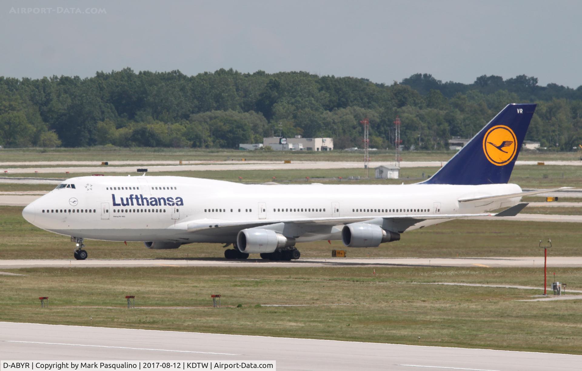 D-ABYR, 2014 Boeing 747-830 C/N 37842, Boeing 747-800
