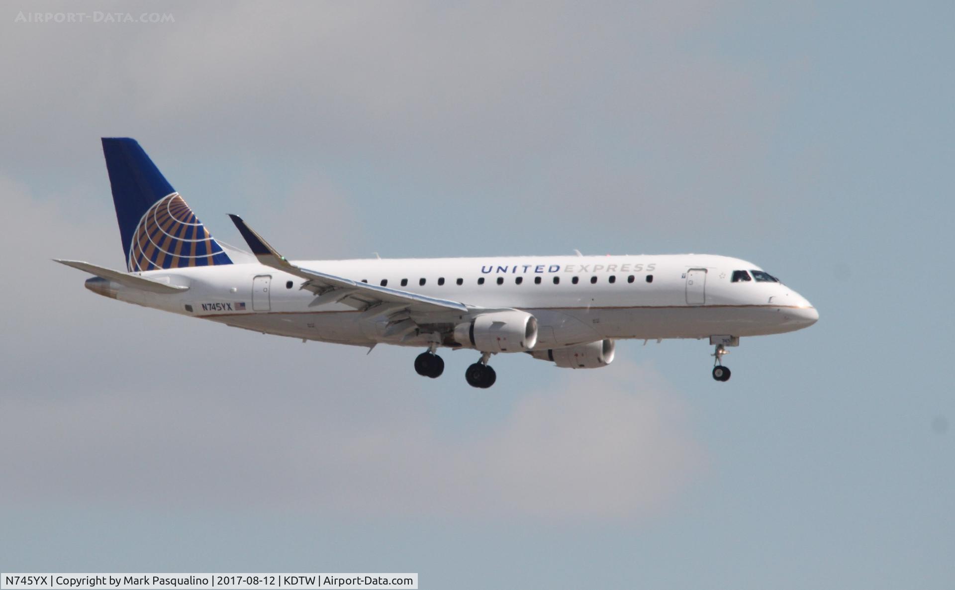 N745YX, 2017 Embraer 175LR (ERJ-170-200LR) C/N 17000670, ERJ 170-200 LR