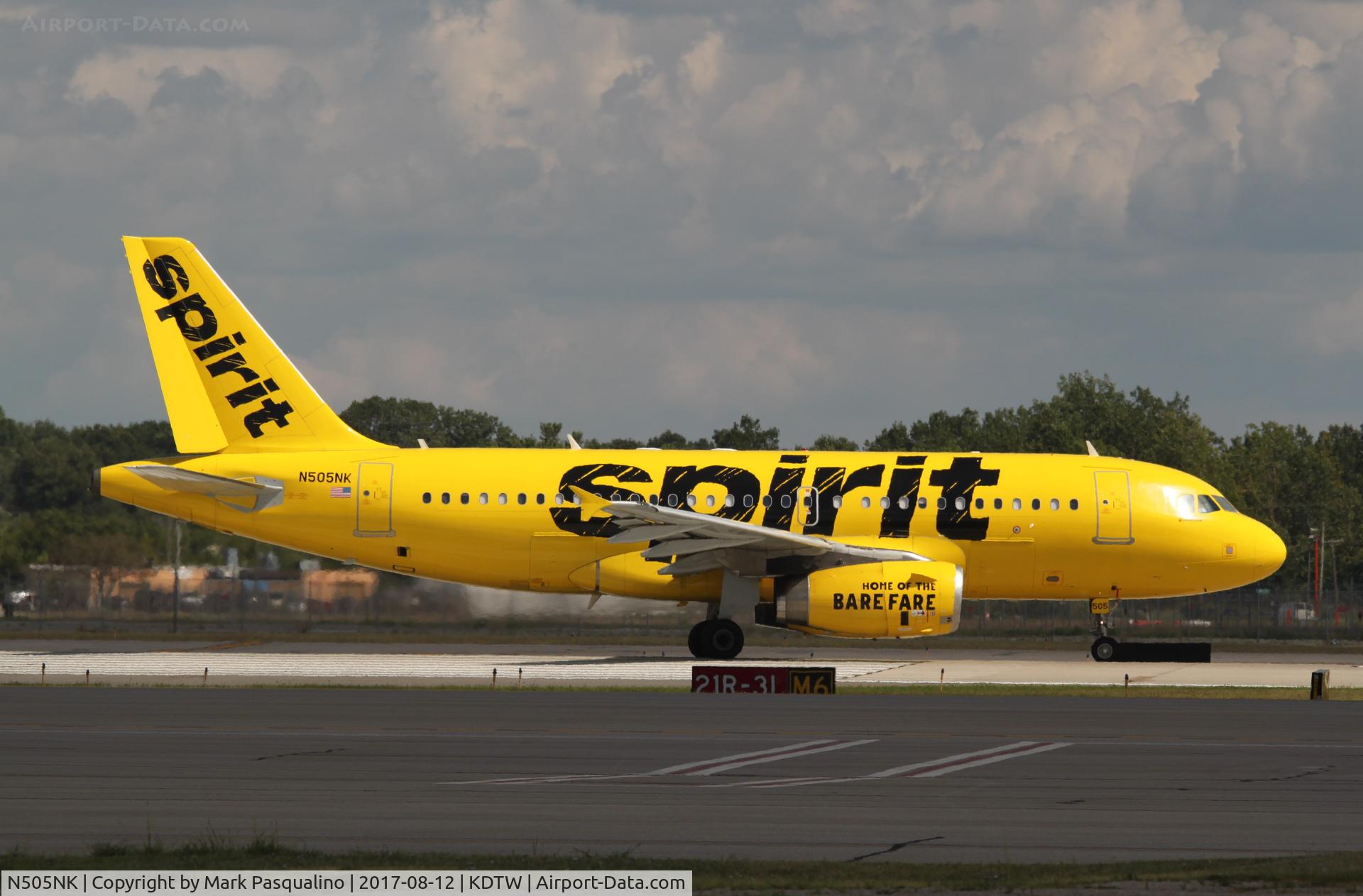 N505NK, 2005 Airbus A319-132 C/N 2485, Airbus A319