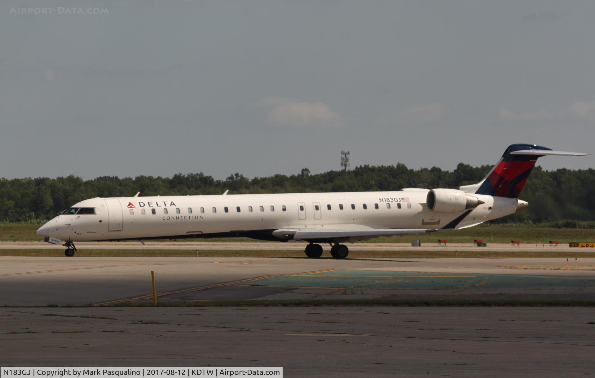 N183GJ, 2008 Bombardier CRJ-900ER (CL-600-2D24) C/N 15209, CL-600-2D24