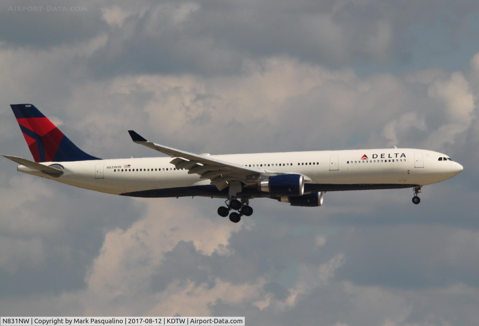 N831NW, 2017 Airbus A330-302 C/N 1783, Airbus A330-300