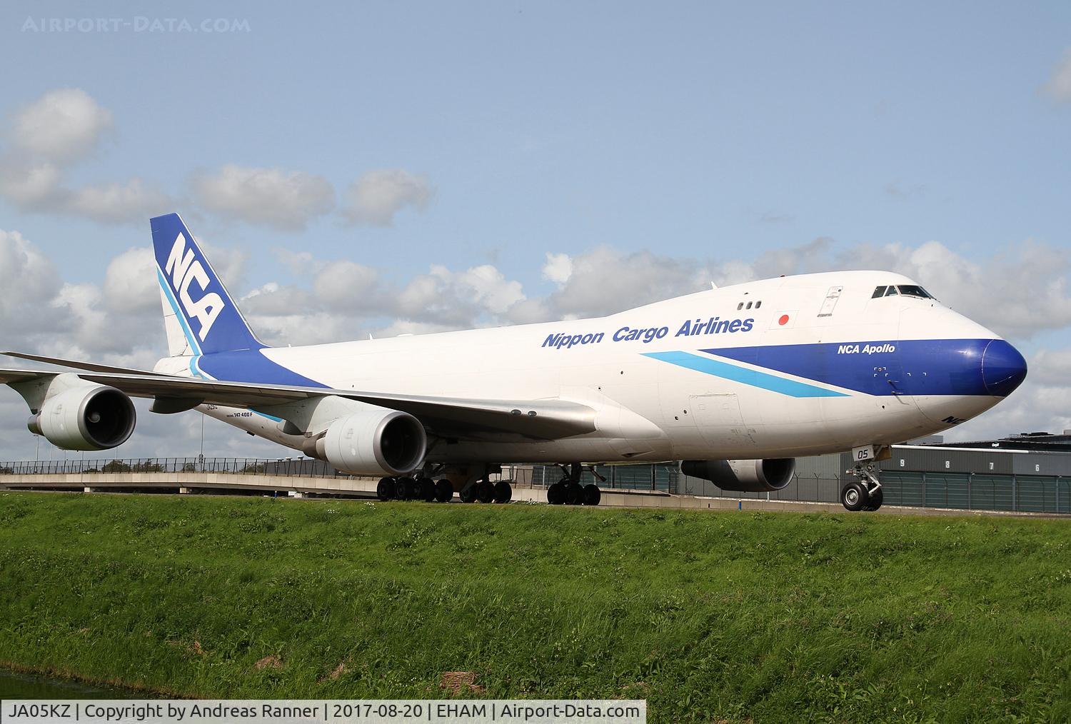 JA05KZ, 2007 Boeing 747-4KZF (SCD) C/N 36132/1394, Nippon Cargo Airlines Boeing 747