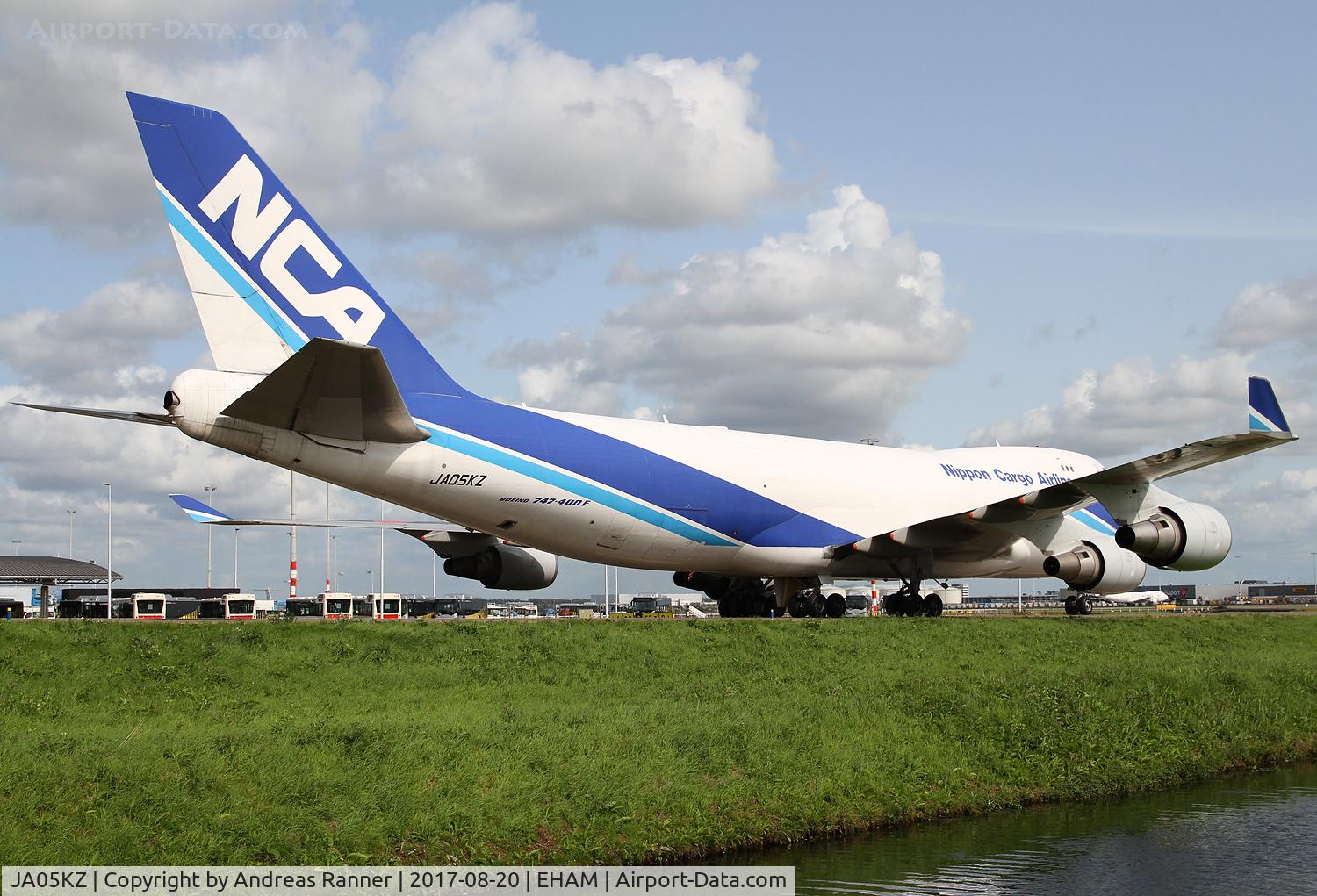 JA05KZ, 2007 Boeing 747-4KZF (SCD) C/N 36132/1394, Nippon Cargo Airlines Boeing 747
