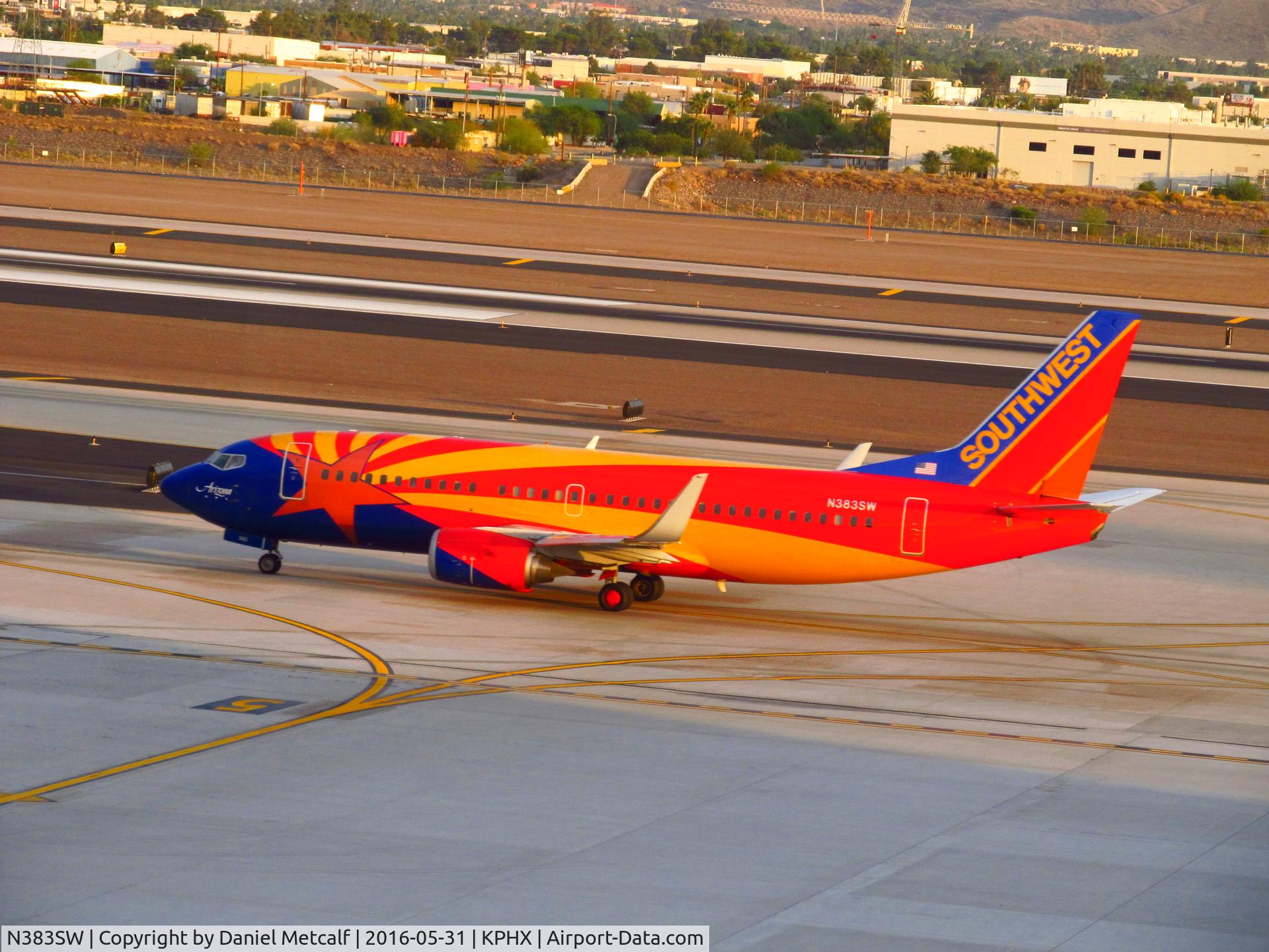 N383SW, 1994 Boeing 737-3H4 C/N 26589, Phoenix Sky Harbor