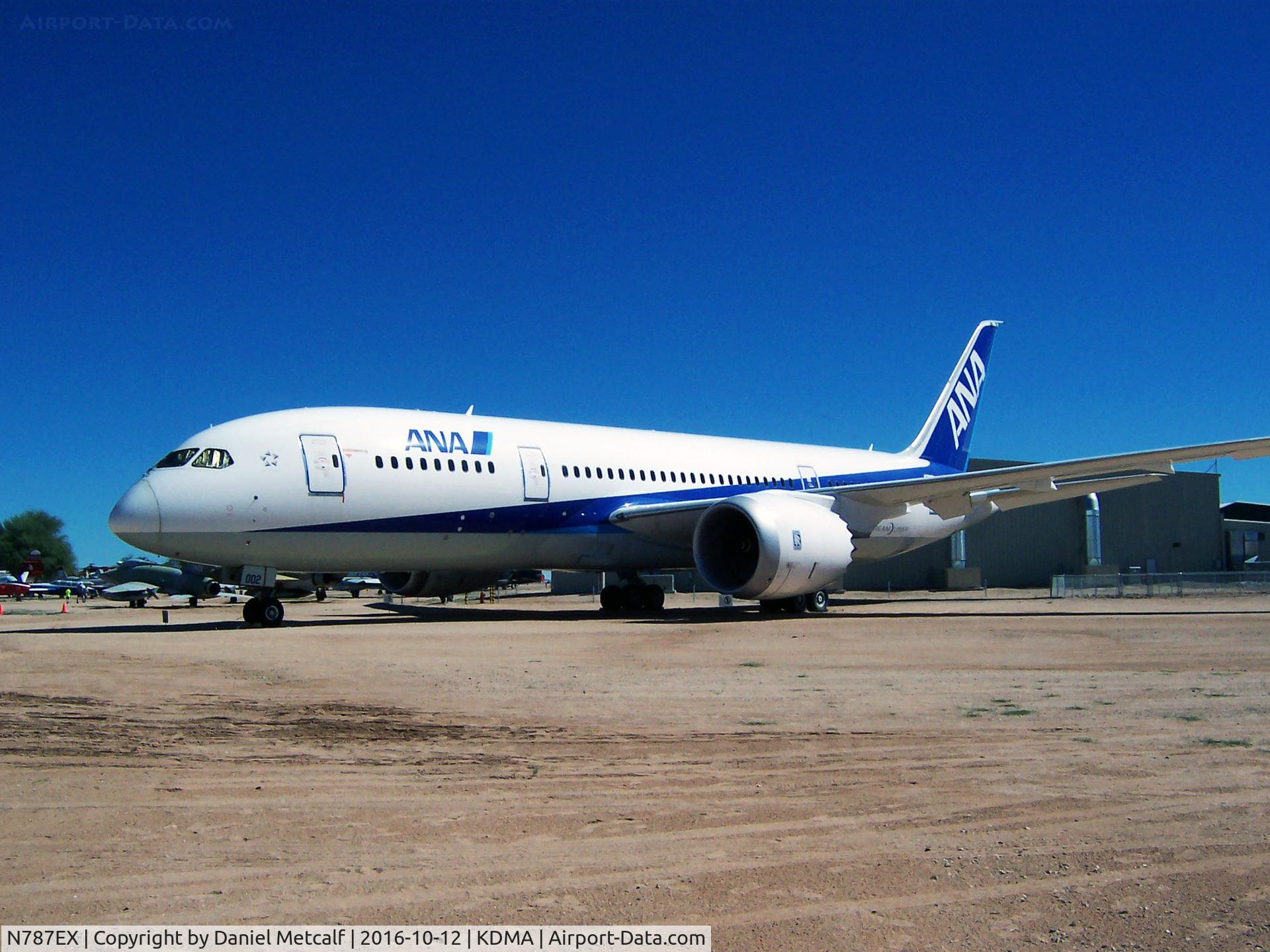 N787EX, 2009 Boeing 787-8 Dreamliner C/N 40691, Pima Air & Space Museum