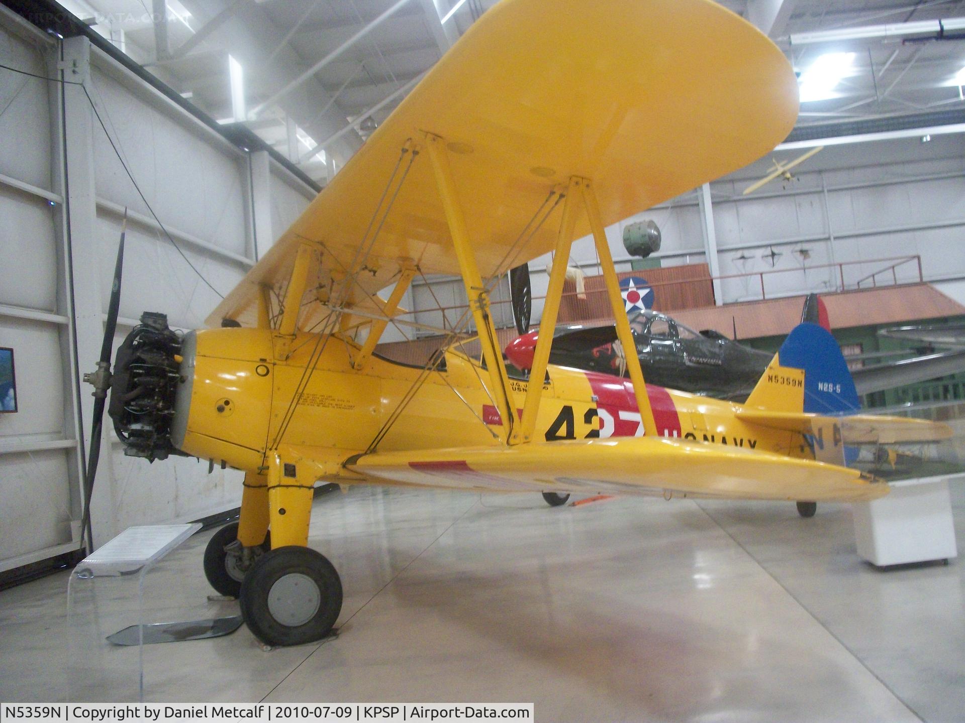 N5359N, Boeing E75 C/N 75-5522, Palm Springs Air Museum