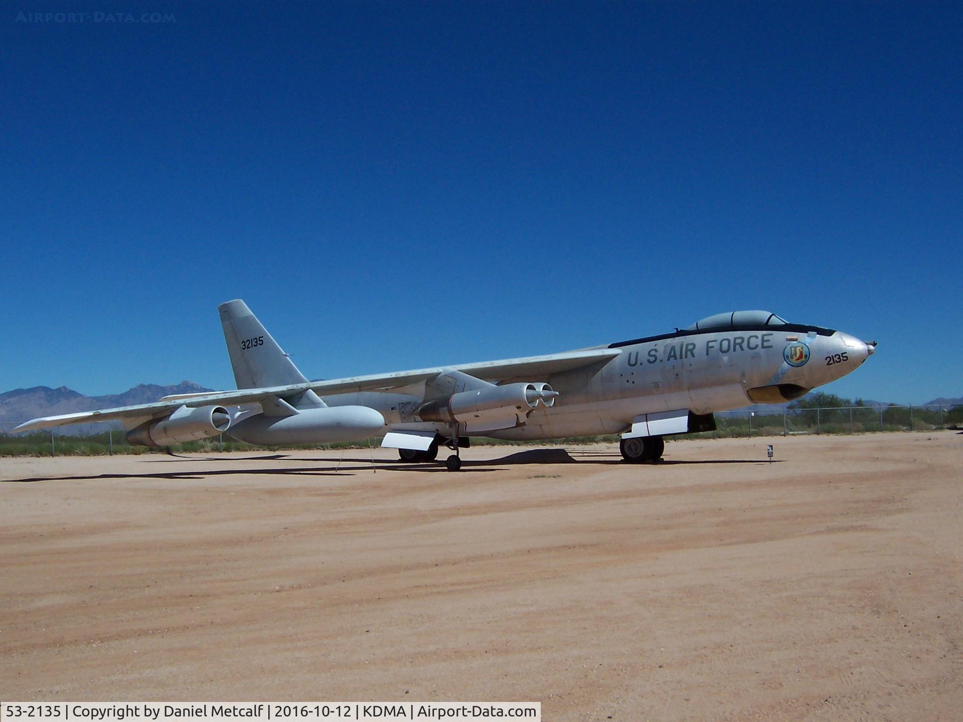 53-2135, 1953 Douglas-Tulsa EB-47E-55-DT Stratojet C/N 44481, Pima Air & Space Museum