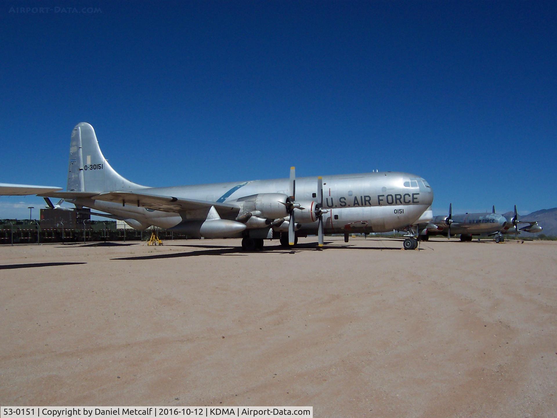 53-0151, Boeing KC-97G Stratotanker C/N 16933, Pima Air & Space Museum