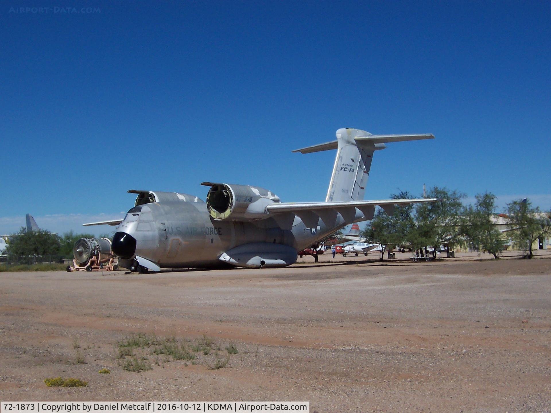 72-1873, 1972 Boeing YC-14A-BN C/N P 1, Pima Air & Space Museum