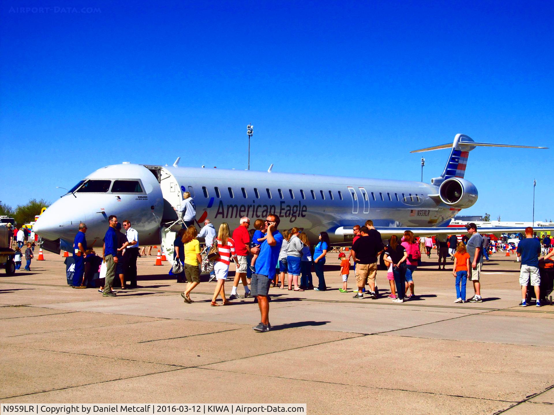 N959LR, 2015 Bombardier CRJ-900LR (CL-600-2D24) C/N 15379, Phoenix-Mesa Gateway Airport Gateway Aviation Day 2016