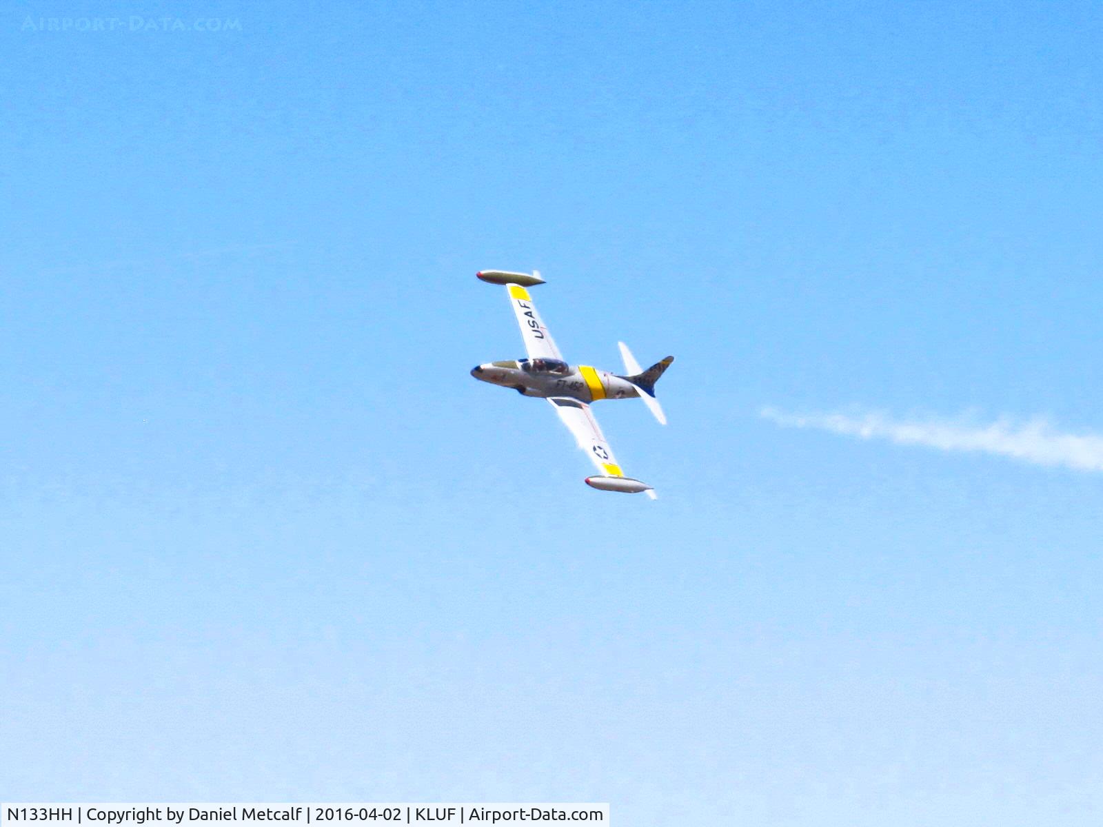 N133HH, 1954 Canadair CT-133 Silver Star 3 (CL-30) C/N T33-452, Luke AFB Air Show 2016