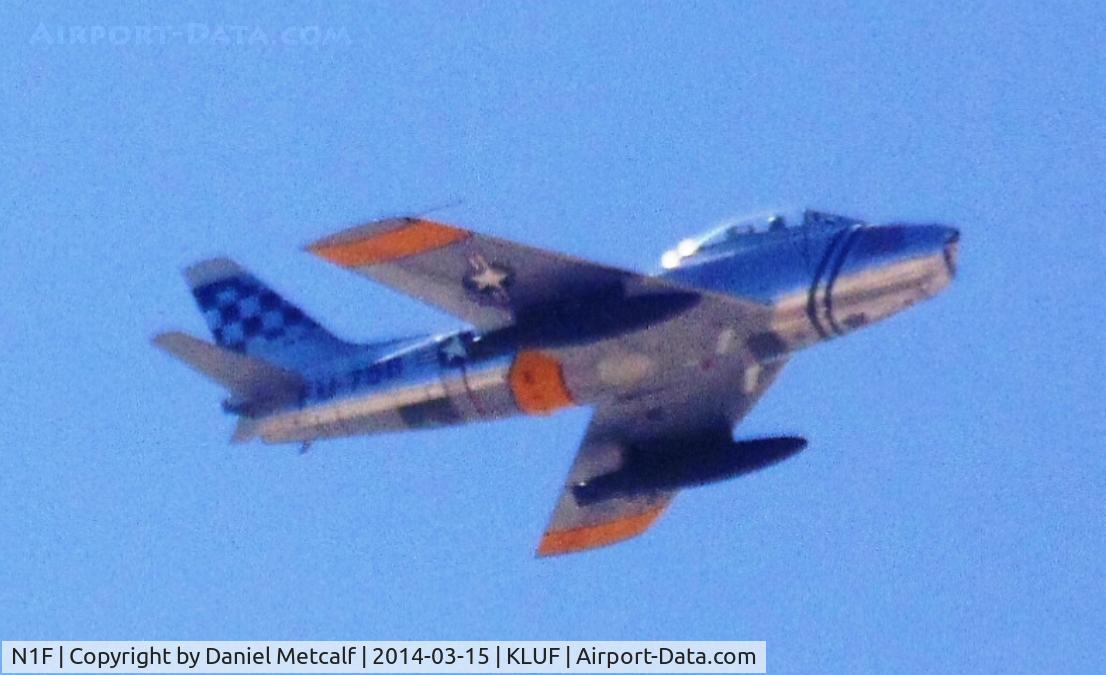 N1F, 1956 Canadair CL-13B Sabre 6 C/N 1461, Luke AFB Air Show 2014