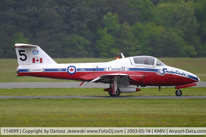 114099, 1971 Canadair CT-114 Tutor C/N 1099, CAF CT-114 Tutor 114099 C/N 1099 from Snowbirds Demo Team 15 Wing CFB Moose Jaw, SK