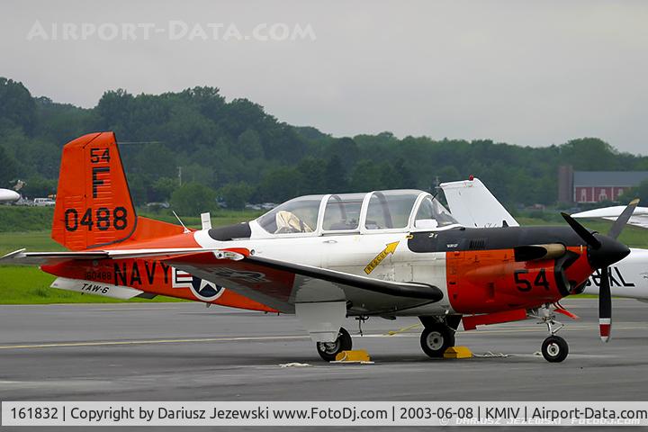 161832, Beech T-34C Turbo Mentor C/N GL-227, T-34C Turbo Mentor 161832 E-832 from VT-3 