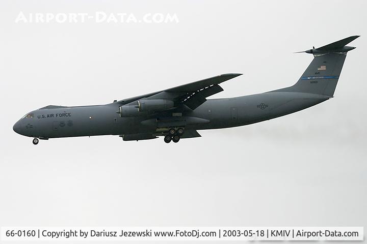 66-0160, 1966 Lockheed C-141B Starlifter C/N 300-6186, C-141B Starlifter 66-0160 from 305th AMW 514th AMW McGuire AFB, NJ