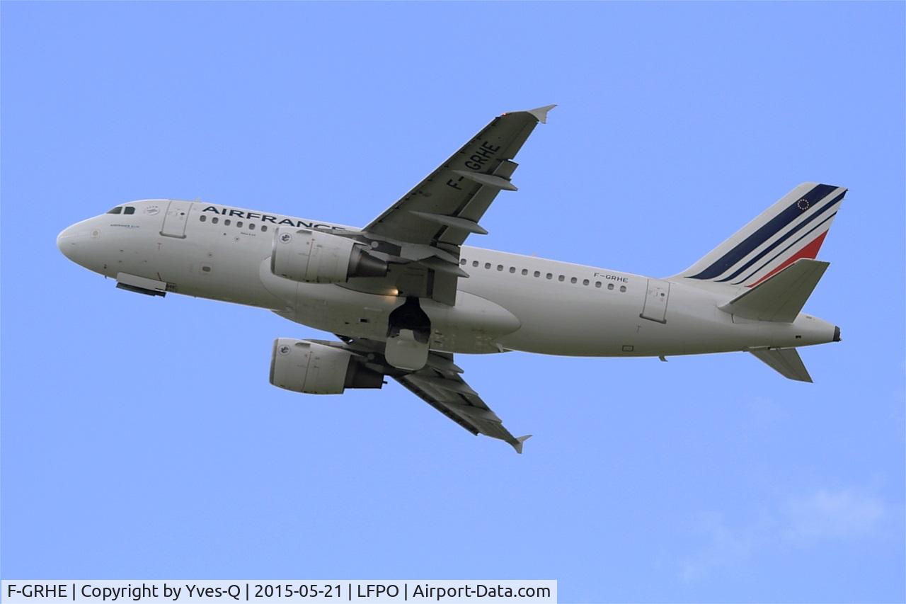 F-GRHE, 1999 Airbus A319-111 C/N 1020, Airbus A319-111, Take off rwy 24, Paris-Orly airport (LFPO-ORY)