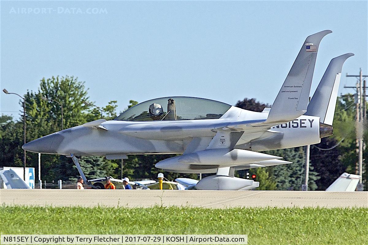 N815EY, 2014 Hot Air Llc Jet EZ C/N 2009-815EY-1, at 2017 EAA AirVenture at Oshkosh