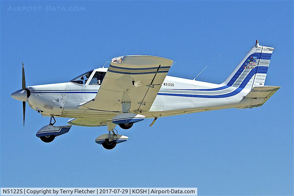 N5122S, 1971 Piper PA-28-180 Cherokee C/N 28-7105172, at 2017 EAA AirVenture at Oshkosh
