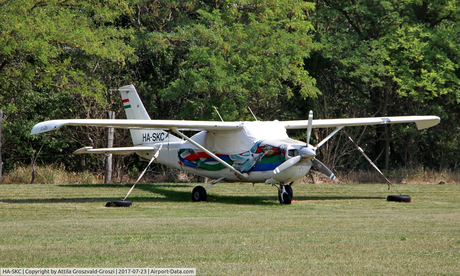 HA-SKC, Cessna P206E Super Skylane C/N P206-00618, Siófok-Papkutapuszta Airfield, Hungary