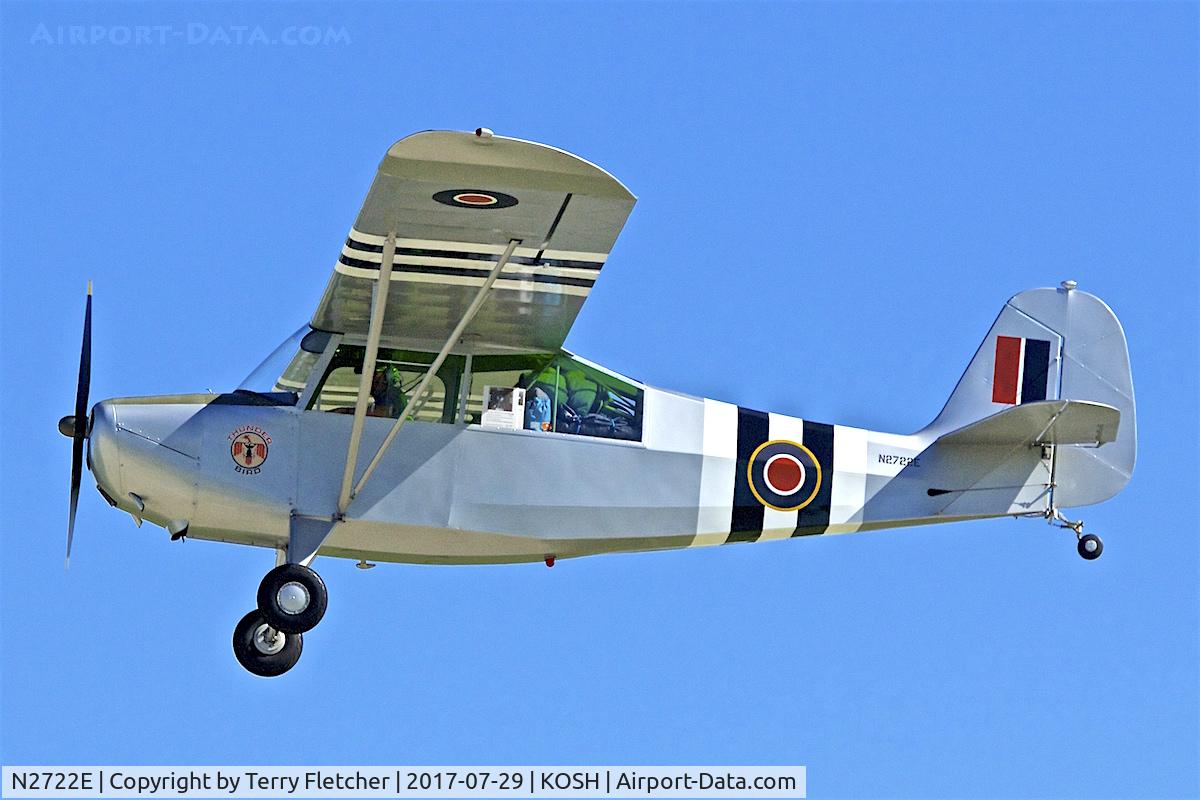 N2722E, 1946 Aeronca 7AC Champion C/N 7AC-6302, at 2017 EAA AirVenture at Oshkosh