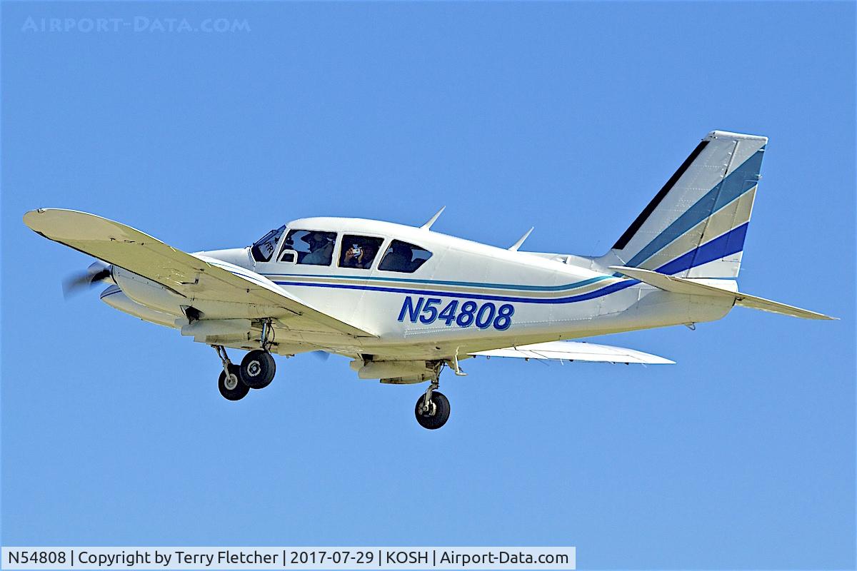 N54808, 1975 Piper PA-23-250 Aztec C/N 277554106, at 2017 EAA AirVenture at Oshkosh