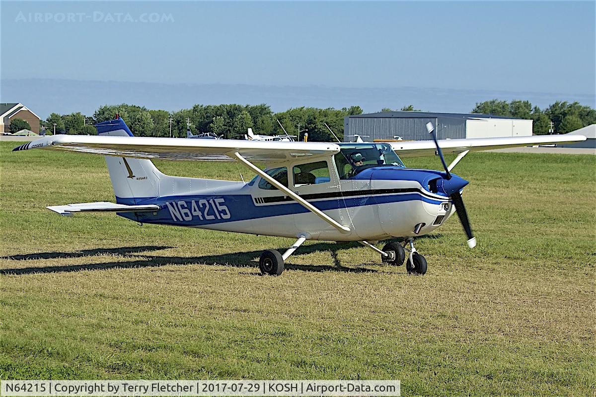 N64215, 1975 Cessna 172M C/N 17265095, at 2017 EAA AirVenture at Oshkosh
