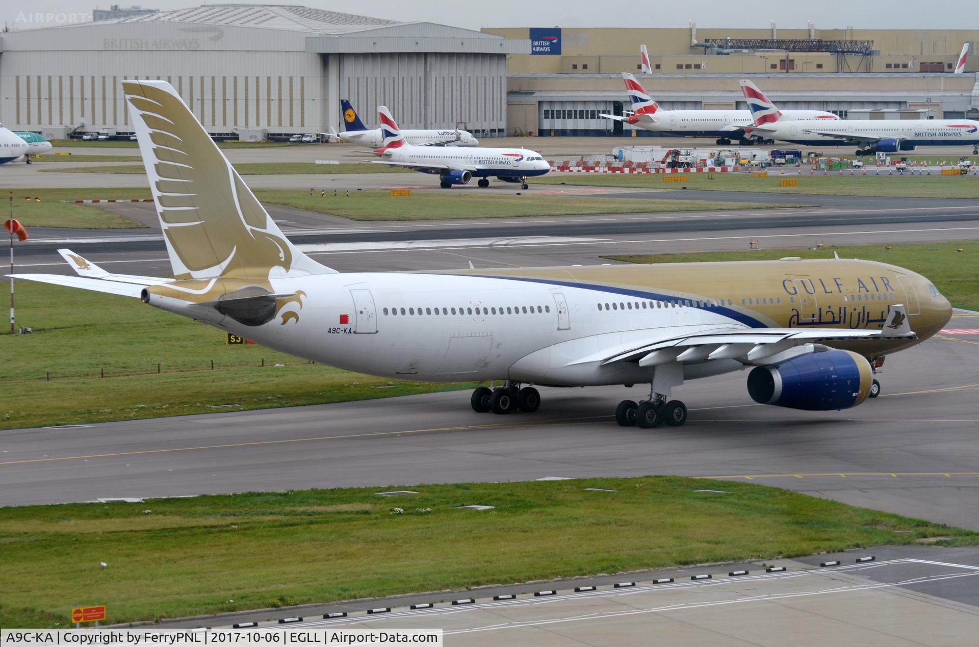 A9C-KA, 1999 Airbus A330-243 C/N 276, Gulf Air A332