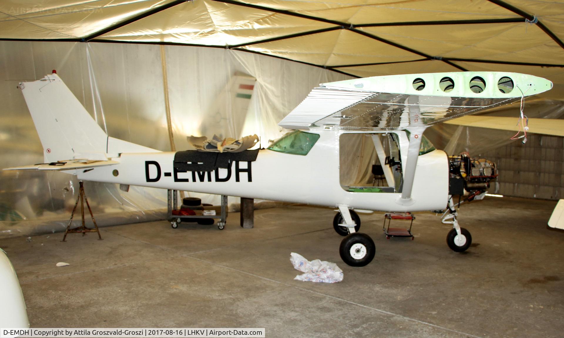 D-EMDH, 1970 Reims F150K C/N 0617, Kaposújlak Airport, Hungary