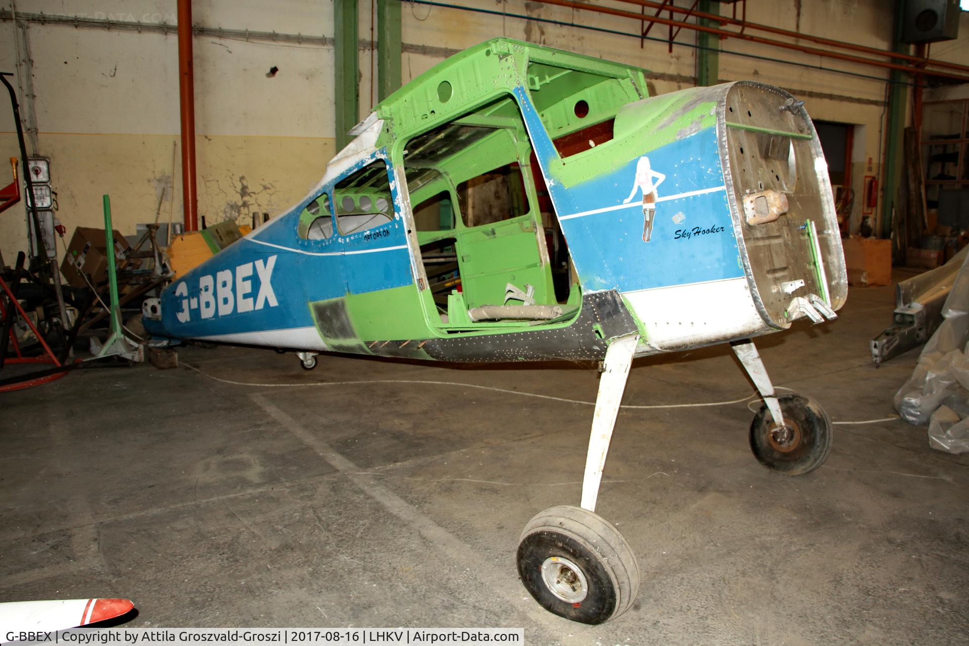 G-BBEX, 1962 Cessna 185A Skywagon C/N 185-0491, Kaposújlak Airport, Hungary