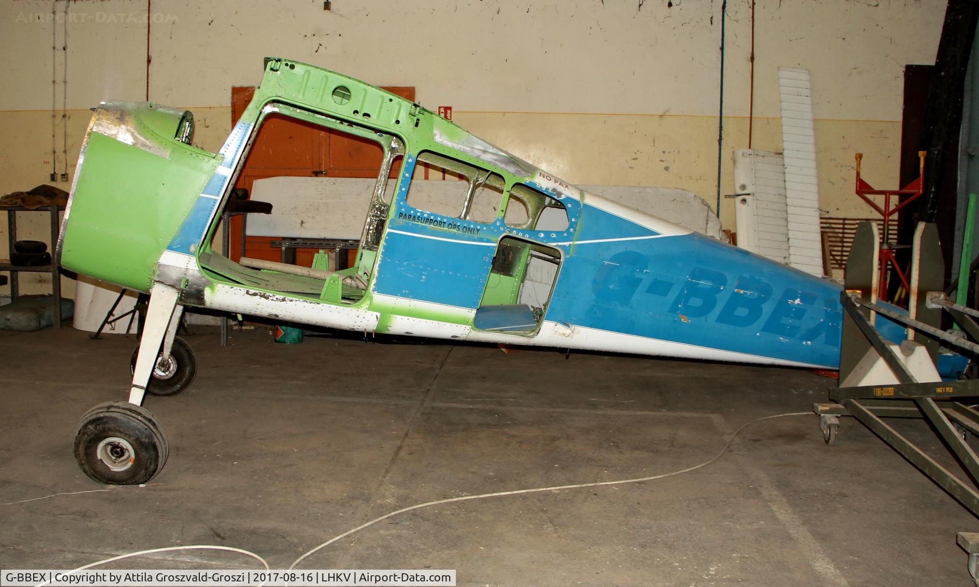 G-BBEX, 1962 Cessna 185A Skywagon C/N 185-0491, Kaposújlak Airport, Hungary