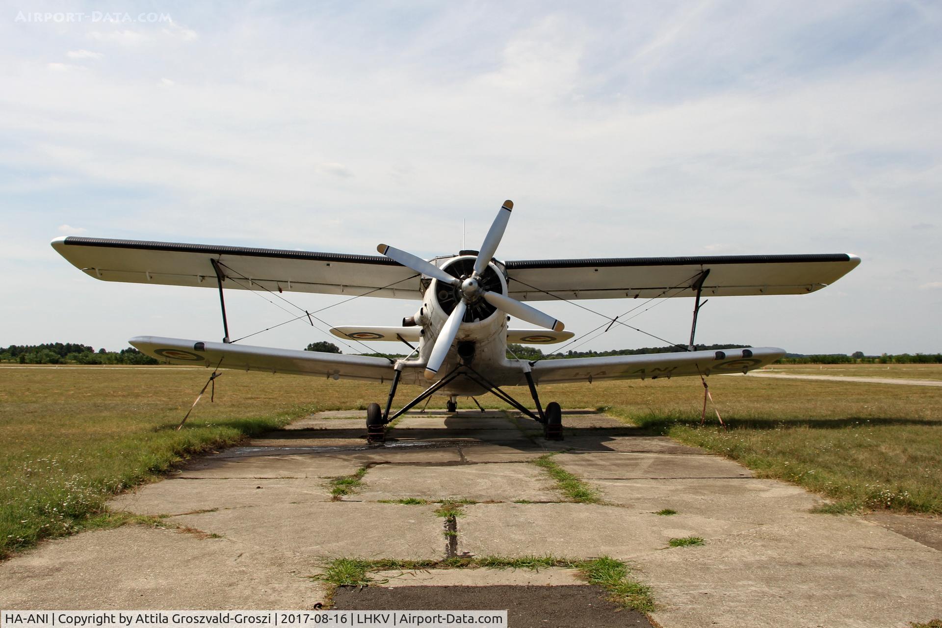 HA-ANI, 1972 Antonov An-2P C/N 1G132-55, Kaposújlak Airport, Hungary