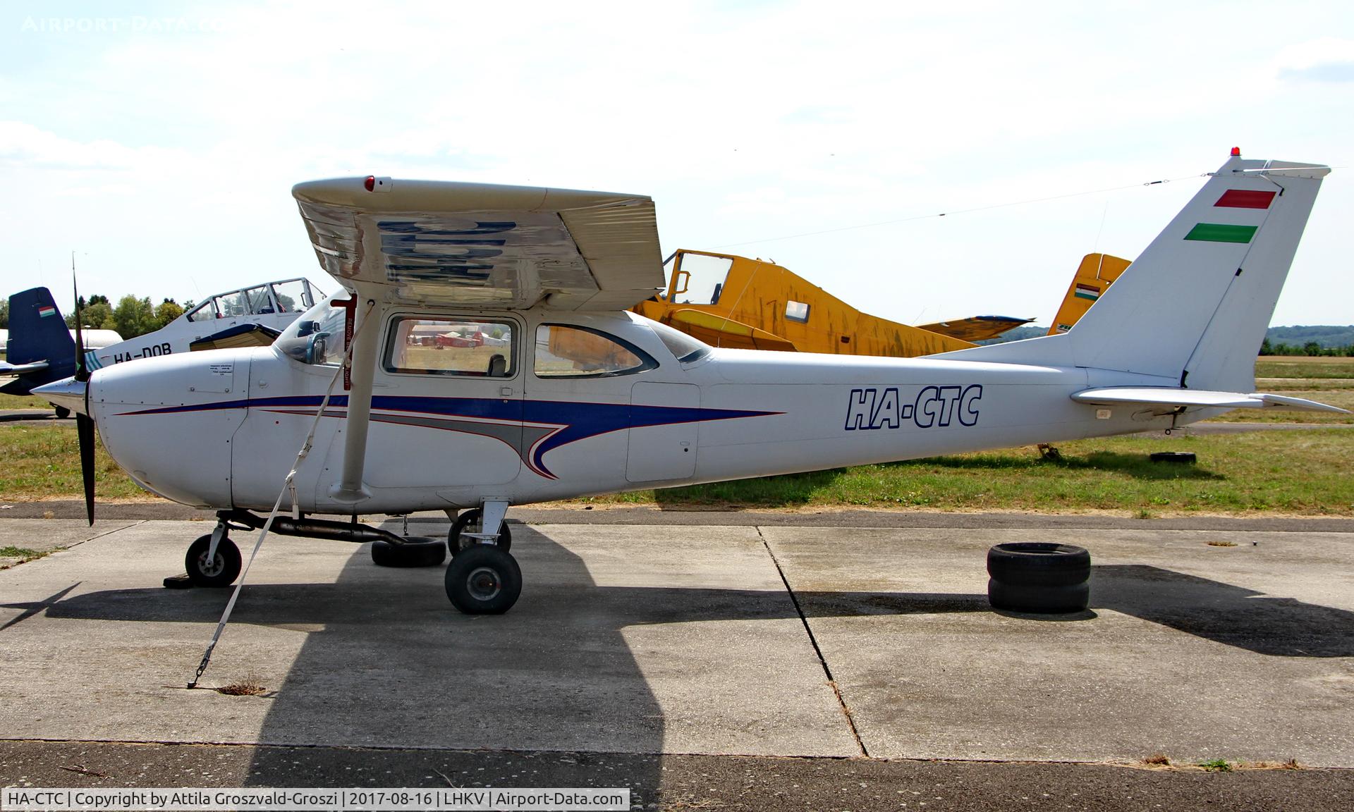 HA-CTC, 1966 Reims F172H Skyhawk C/N 0347, Kaposújlak Airport, Hungary