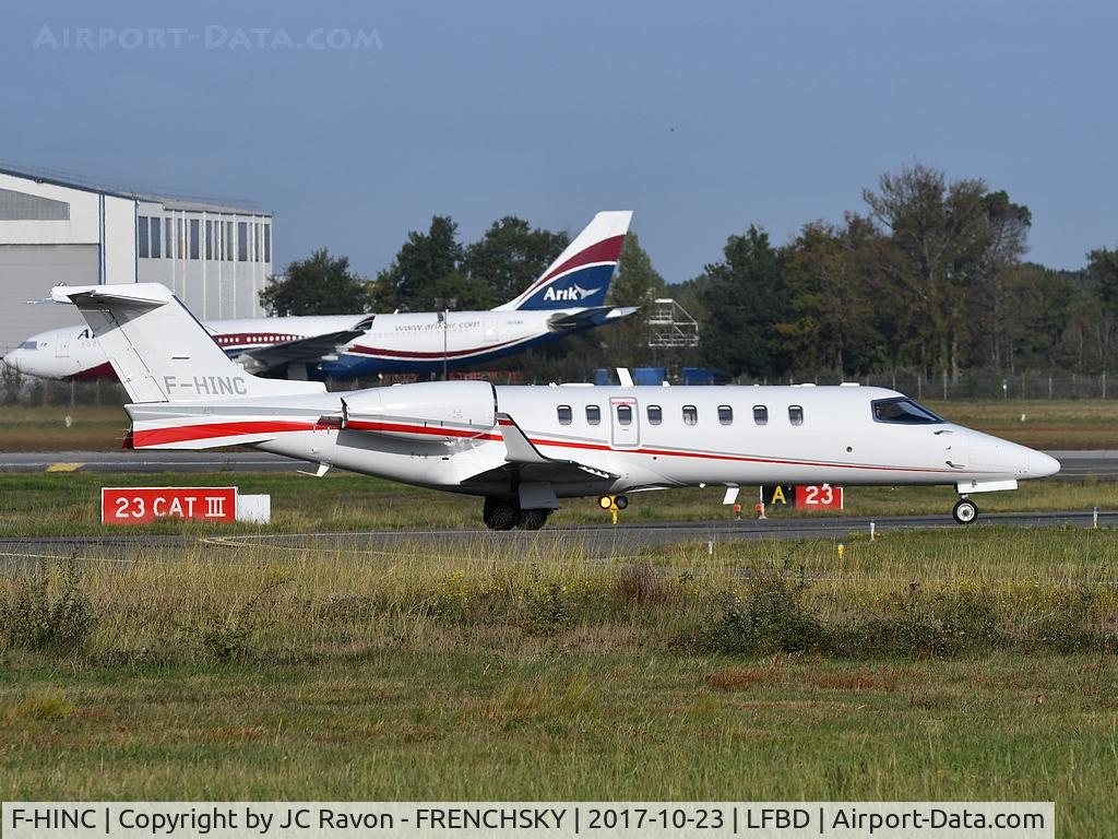 F-HINC, 2014 Learjet 75 C/N 45-488, Agroair St.Malo