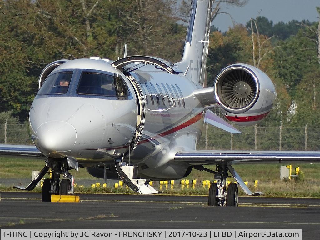 F-HINC, 2014 Learjet 75 C/N 45-488, Agroair St.Malo