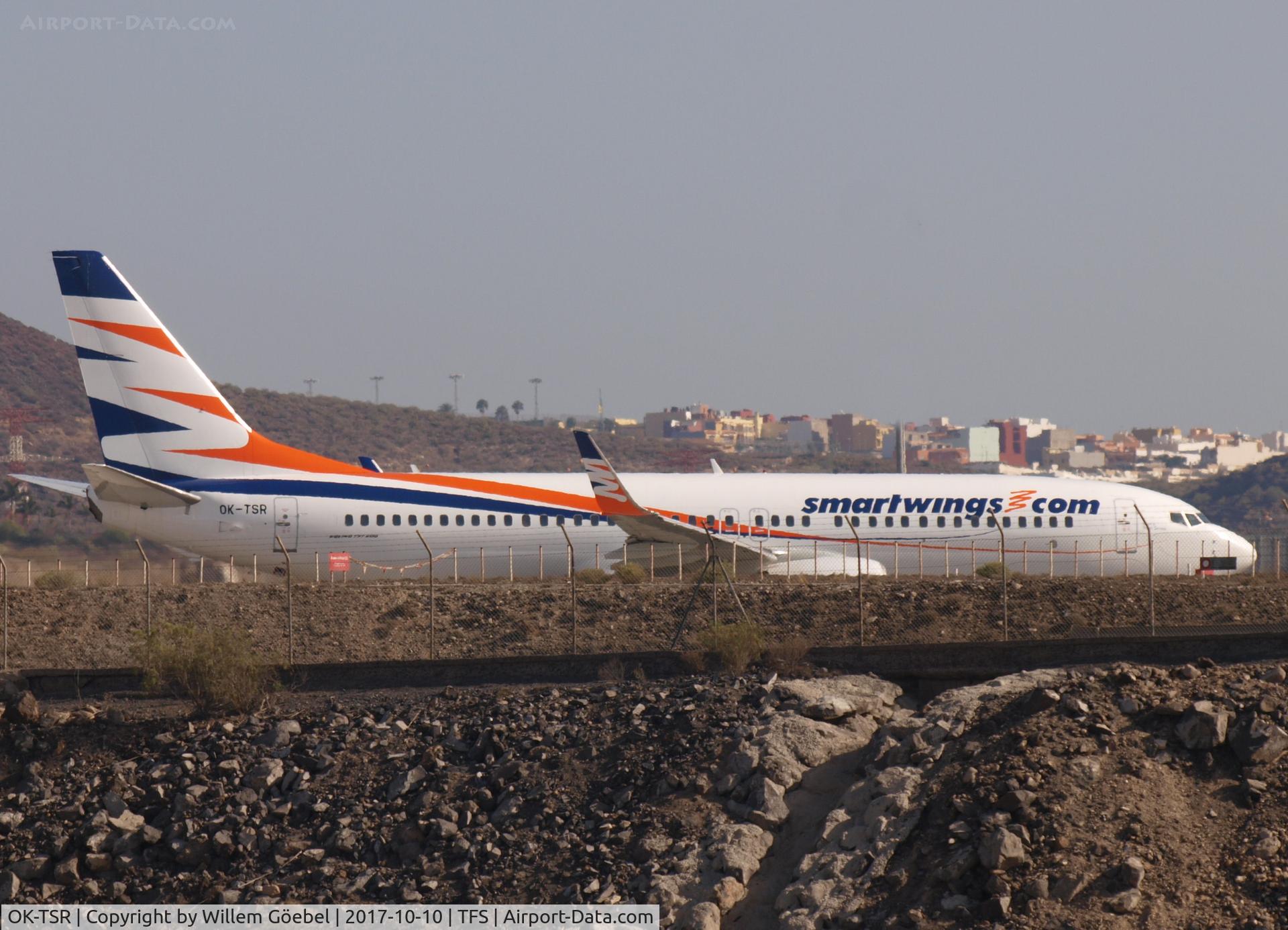 OK-TSR, 2010 Boeing 737-82R C/N 40875, Taxi to the runway of TFS