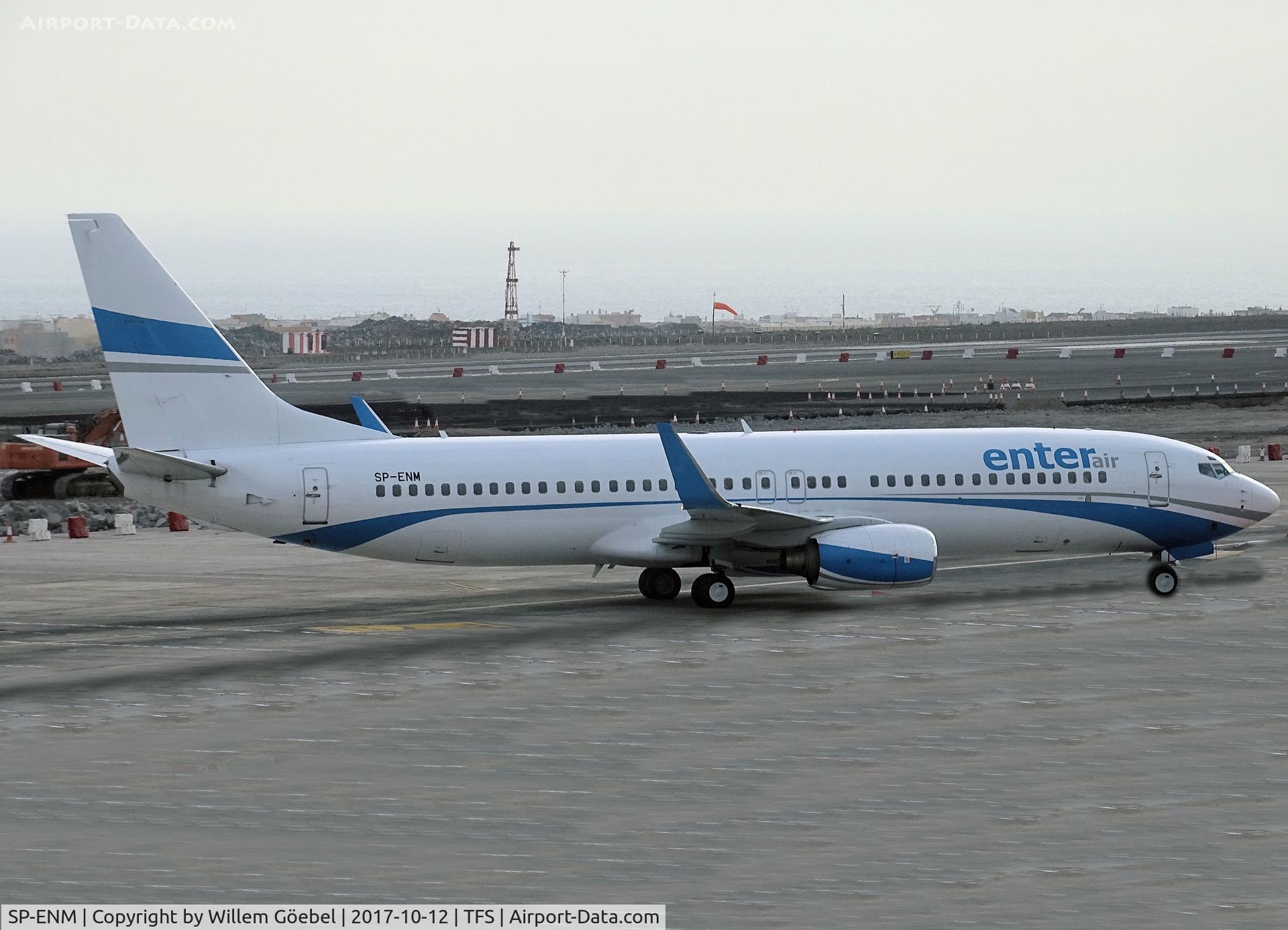 SP-ENM, 2003 Boeing 737-8CX C/N 32367, Taxi to runway of TFS