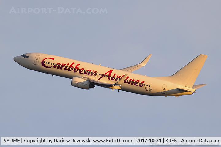 9Y-JMF, 2007 Boeing 737-8Q8 C/N 30730, Boeing 737-8Q8 - Caribbean Airlines (Air Jamaica)   C/N 30730, 9Y-JMF