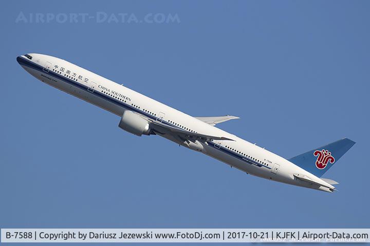 B-7588, 2016 Boeing 777-300/ER C/N 43228, Boeing 777-31B/ER - China Southern Airlines  C/N 43228, B-7588