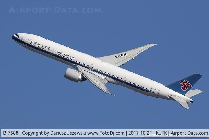 B-7588, 2016 Boeing 777-300/ER C/N 43228, Boeing 777-31B/ER - China Southern Airlines  C/N 43228, B-7588