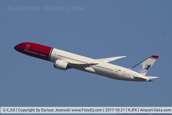 G-CJUI, 2017 Boeing 787-9 Dreamliner C/N 38891, Boeing 787-9 Dreamliner - Norwegian Air Shuttle  C/N 38891, G-CJUI