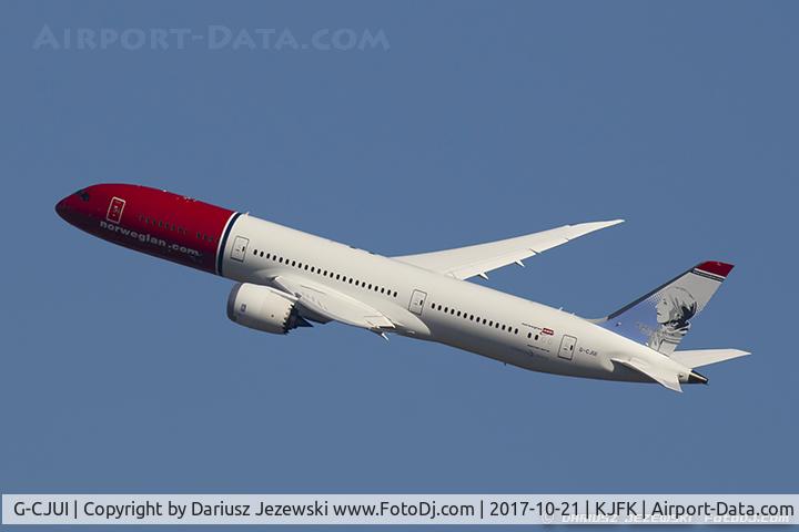 G-CJUI, 2017 Boeing 787-9 Dreamliner C/N 38891, Boeing 787-9 Dreamliner - Norwegian Air Shuttle  C/N 38891, G-CJUI