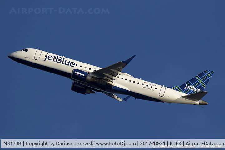 N317JB, 2010 Embraer ERJ-190-100 IGW 190AR C/N 19000363, Embraer 190AR (ERJ-190-100IGW) 