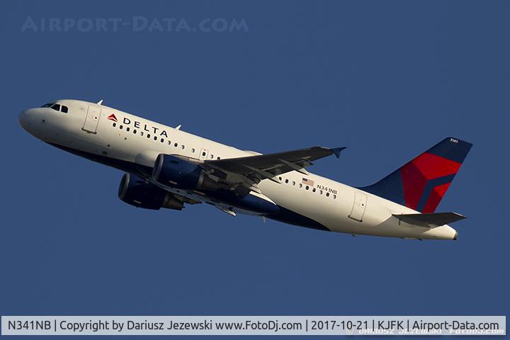 N341NB, 2002 Airbus A319-114 C/N 1738, Airbus A319-114 - Delta Air Lines  C/N 1738, N341NB