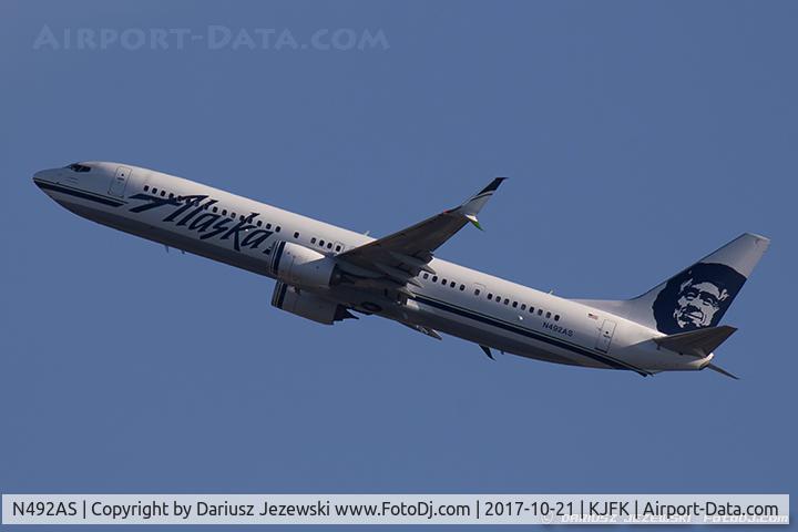 N492AS, 2015 Boeing 737-990/ER C/N 44110, Boeing 737-990/ER - Alaska Airlines  C/N 44110, N492AS