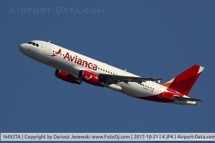 N492TA, 2005 Airbus A320-233 C/N 2434, Airbus A320-233 - Avianca  C/N 2434, N492TA
