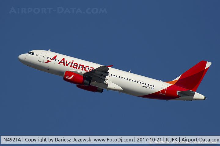 N492TA, 2005 Airbus A320-233 C/N 2434, Airbus A320-233 - Avianca  C/N 2434, N492TA