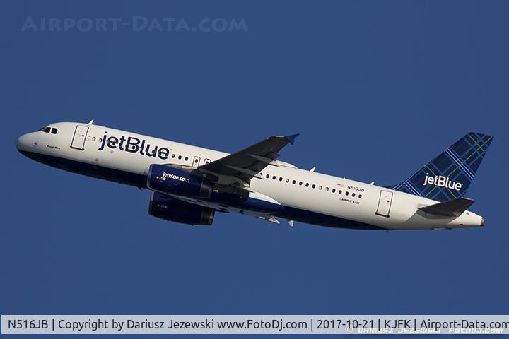 N516JB, 2000 Airbus A320-232 C/N 1302, Airbus A320-232 