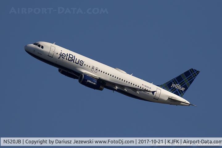 N520JB, 2001 Airbus A320-232 C/N 1446, Airbus A320-232  