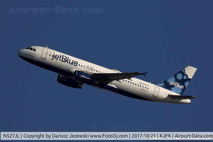 N527JL, 2001 Airbus A320-232 C/N 1557, Airbus A320-232 